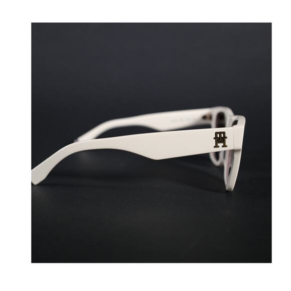 Tommy Hilfiger Square Sunglasses - Ivory White / Grey Gradient - NWT main image 4